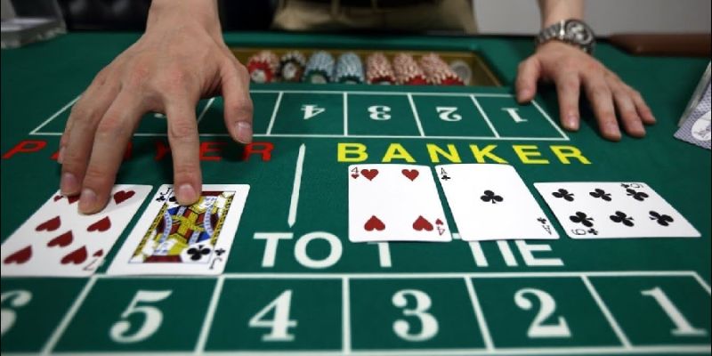 Quá trình diễn ra một bàn Baccarat online